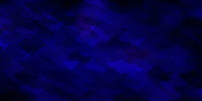 Dark Purple vector texture with poly style with cubes.