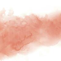 Soft watercolor splash stain background vector