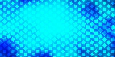 Dark BLUE vector background with rectangles.