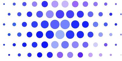 Light Pink, Blue vector background with spots.