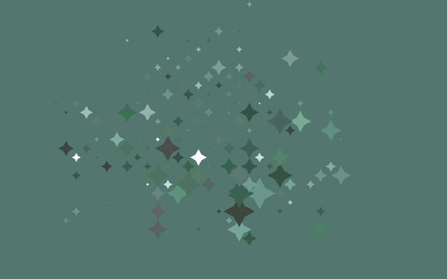Light Black vector template with sky stars.
