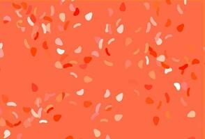 Light Red vector backdrop with abstract shapes.