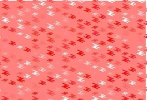 Light Red vector template with repeated sticks.