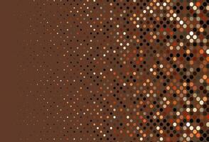 Dark Red vector cover with spots.