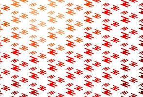 Light Red vector template with repeated sticks.