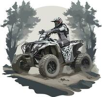 Off Road Vector Art Ai Generate