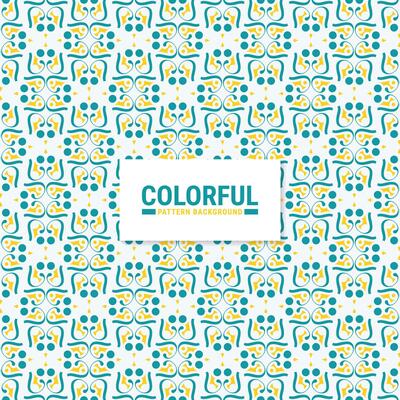 Colorful abstract geometric pattern design