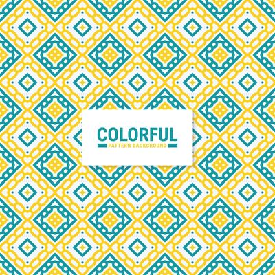 Colorful abstract geometric pattern design