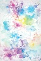 Watercolor stains abstract background vector