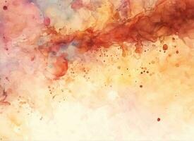 Watercolor stains abstract background vector