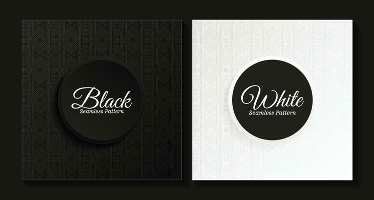 black and white pattern background