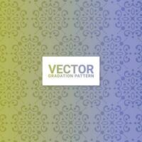 gradation ornament pattern design background vector