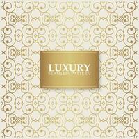 elegant gold abstract line pattern vector