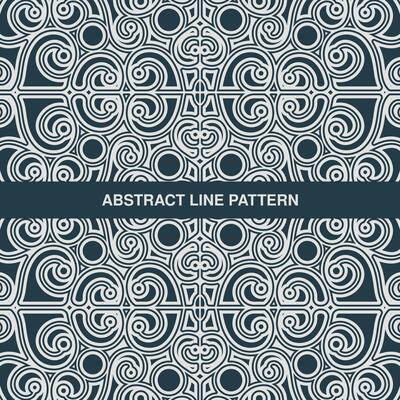 Vector seamless geometric pattern texture