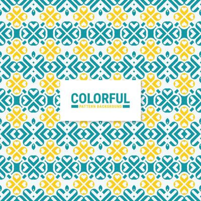 Colorful abstract geometric pattern design