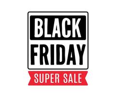 Black Friday banner. Special discount offer design. Product discount festival vector