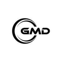 GMD Logo Design, Inspiration for a Unique Identity. Modern Elegance and Creative Design. Watermark Your Success with the Striking this Logo. vector