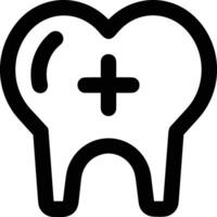 diente dentista icono símbolo imagen vector. ilustración de el dental medicina símbolo diseño gráfico imagen vector