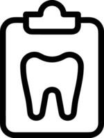 diente dentista icono símbolo imagen vector. ilustración de el dental medicina símbolo diseño gráfico imagen vector