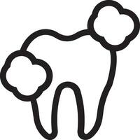 Tooth dentist icon symbol image vector. Illustration of the dental medicine symbol design graphic image vector