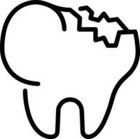 Tooth dentist icon symbol image vector. Illustration of the dental medicine symbol design graphic image vector