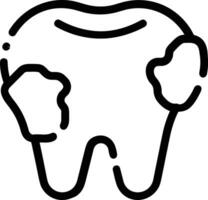 Tooth dentist icon symbol image vector. Illustration of the dental medicine symbol design graphic image vector