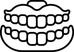 Tooth dentist icon symbol image vector. Illustration of the dental medicine symbol design graphic image vector