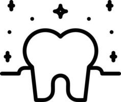 Tooth dentist icon symbol image vector. Illustration of the dental medicine symbol design graphic image vector