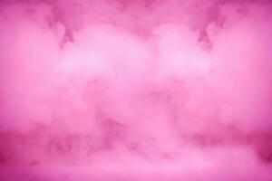 Pink cloudy texture. Pink smoke. photo