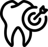 Tooth dentist icon symbol image vector. Illustration of the dental medicine symbol design graphic image vector