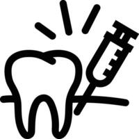 Tooth dentist icon symbol image vector. Illustration of the dental medicine symbol design graphic image vector