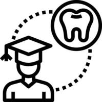 Tooth dentist icon symbol image vector. Illustration of the dental medicine symbol design graphic image vector