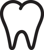 diente dentista icono símbolo imagen vector. ilustración de el dental medicina símbolo diseño gráfico imagen vector