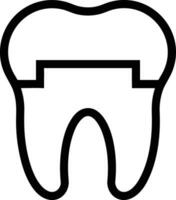 Tooth dentist icon symbol image vector. Illustration of the dental medicine symbol design graphic image vector