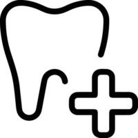 diente dentista icono símbolo imagen vector. ilustración de el dental medicina símbolo diseño gráfico imagen vector