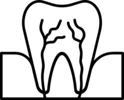 Tooth dentist icon symbol image vector. Illustration of the dental medicine symbol design graphic image vector