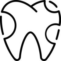 Tooth dentist icon symbol image vector. Illustration of the dental medicine symbol design graphic image vector