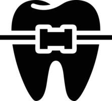 diente dentista icono símbolo imagen vector. ilustración de el dental medicina símbolo diseño gráfico imagen vector