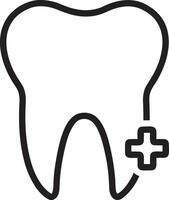 Tooth dentist icon symbol image vector. Illustration of the dental medicine symbol design graphic image vector