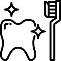 Tooth dentist icon symbol image vector. Illustration of the dental medicine symbol design graphic image vector