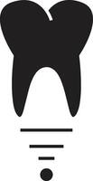 Tooth dentist icon symbol image vector. Illustration of the dental medicine symbol design graphic image vector