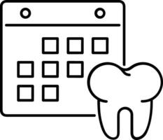 Tooth dentist icon symbol image vector. Illustration of the dental medicine symbol design graphic image vector