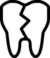 diente dentista icono símbolo imagen vector. ilustración de el dental medicina símbolo diseño gráfico imagen vector