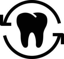 Tooth dentist icon symbol image vector. Illustration of the dental medicine symbol design graphic image vector