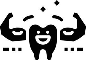 diente dentista icono símbolo imagen vector. ilustración de el dental medicina símbolo diseño gráfico imagen vector