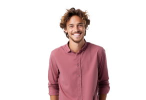 Smiling young man png