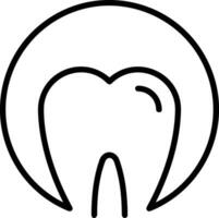 Tooth dentist icon symbol image vector. Illustration of the dental medicine symbol design graphic image vector