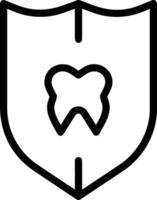 diente dentista icono símbolo imagen vector. ilustración de el dental medicina símbolo diseño gráfico imagen vector