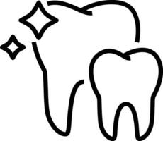 Tooth dentist icon symbol image vector. Illustration of the dental medicine symbol design graphic image vector