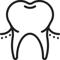 Tooth dentist icon symbol image vector. Illustration of the dental medicine symbol design graphic image vector